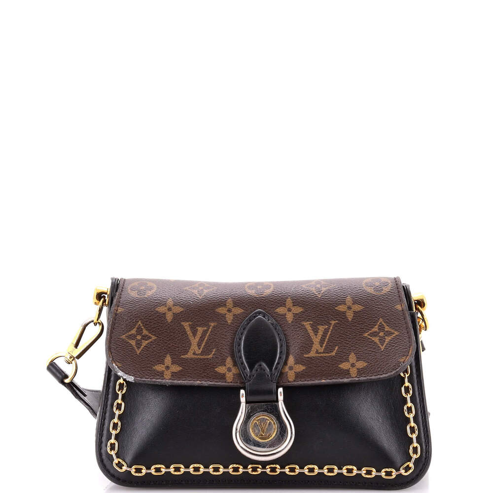 Louis Vuitton Neo Saint Cloud Shoulder Bag Monogram Canvas and Leather